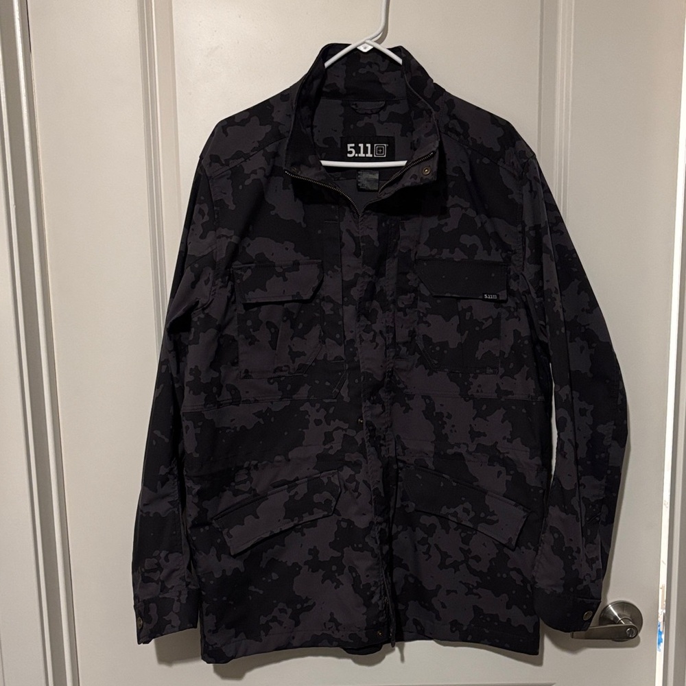 5.11 Tactical Men's Dark Camo Field Jacket